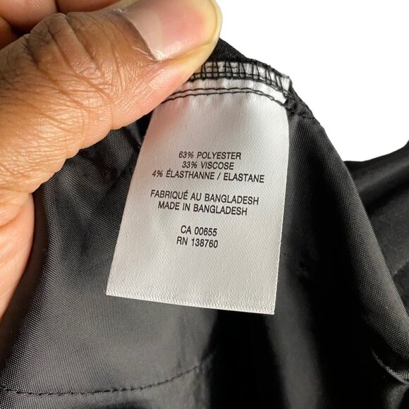 Reitmans Women's Signature Black Straight Leg Dress Pants - Picture 10 of 11